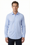 Men's Classic Formal Shirt – Light Blue – view 4