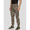 Brown camouflage security pant – side view with cargo pocket
