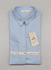 Folded Mafatlal Trendz surf blue anti-stain female shirt with tag