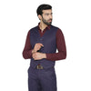 Men's Slim Fit TR Waistcoat – Navy Blue