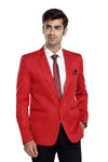 Men's slim fit TR blazer – Red – view 2