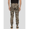 Brown camouflage security pant – back view