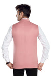 Men's Blossom Pink TR Nehru jacket – view 3