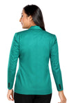 Women's slim fit TR blazer – Sea Green – view 7