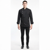 All Black (Style 2) chef coat – view 1