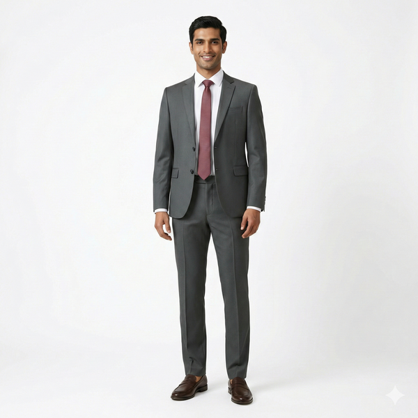 Men's corporate blazer – Grey – view 1