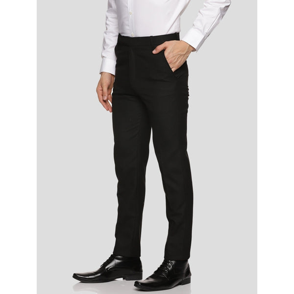 Men's Full Belt Formal Pant – Black