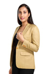 Women's slim fit TR blazer – Beige – view 5