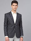 Men's slim fit check blazer – view 3