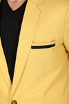 Men's slim fit TR blazer – Golden – view 5