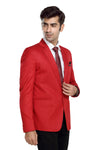 Men's slim fit TR blazer – Red – view 4
