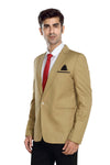 Men's slim fit TR blazer – Beige – view 4
