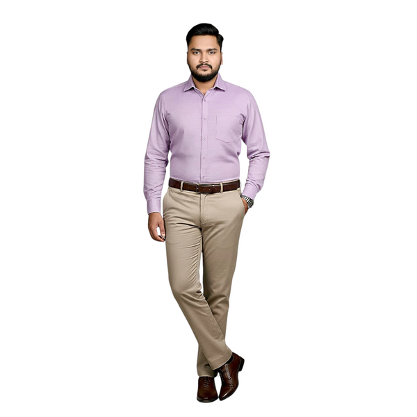Men's Fil-a-Fil Formal Shirt – Mauve