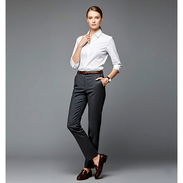 Women's Anti-Stain Formal Shirt – White
