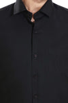 Men's Formal Shirt – Black – view 5