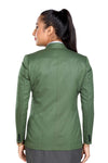 Women's slim fit TR blazer – Green – view 7