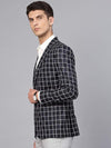 Men's slim fit check blazer – view 5