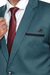 Men's slim fit TR blazer – Bottle Green – view 7