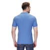 Sky Blue polo T-shirt (100% cotton) – back view