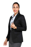 Women's slim fit TR blazer – Black – view 5