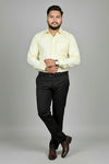 Lemon men's anti-stain shirt, front pose
