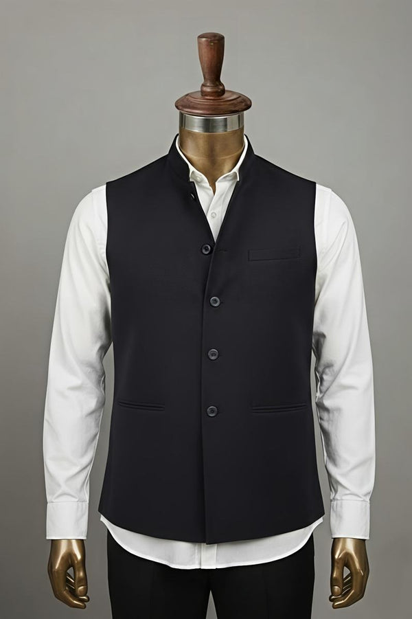 Magcool men's Black Modi jacket – front view