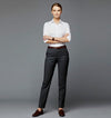 Mafatlal Trendz anti-stain female shirt in white, front view