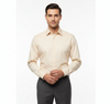 Men's Classic Formal Shirt – Cream – view 1
