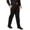 Black security guard pant – right angle