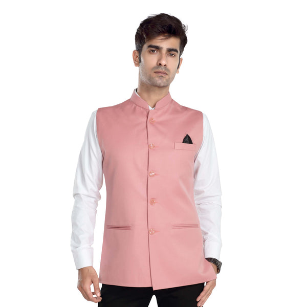 Men's TR Nehru Jacket – Blossom Pink