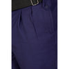 Navy blue security guard pant – waistband close-up