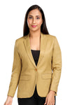 Women's slim fit TR blazer – Beige – view 2
