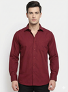 Men's Classic Formal Shirt – Maroon – view 5