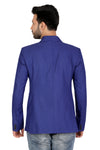 Men's slim fit TR blazer – Royal Blue – view 6