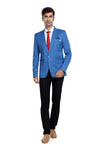 Men's slim fit TR blazer – Light Blue – view 7