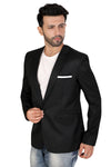 Men's slim fit TR blazer – Metal Black – view 3