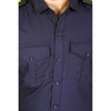 Navy blue security guard shirt for men