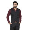Men's Slim Fit TR Waistcoat – Black