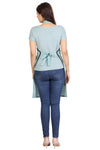 Full Kitchen Apron – Mint Green Checks