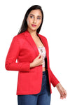Women's slim fit TR blazer – Red – view 6