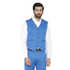 Men's Slim Fit TR Waistcoat – Light Blue