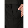 Black security guard pant – pocket close-up