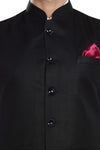 UNIFORMIC men's Black TR Nehru jacket – view 6