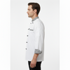 White & Black Checks chef coat – view 5