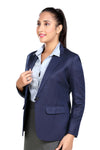 Women's slim fit TR blazer – Navy Blue – view 5