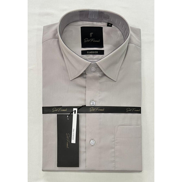 Men's Giza Cotton Formal Shirt – Grey
