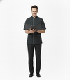 Half Sleeve Waiter Uniform – Charcoal Grey – view 2