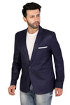 Men's slim fit TR blazer – Indigo Blue – view 3