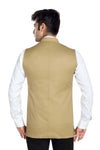 Men's Beige TR Nehru jacket – view 5