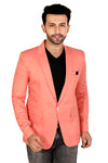 Men's slim fit TR blazer – Peach – view 2